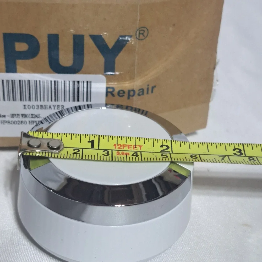 WE01X24552 Dryer Timer Control Knob Replacement Part White‎ GE